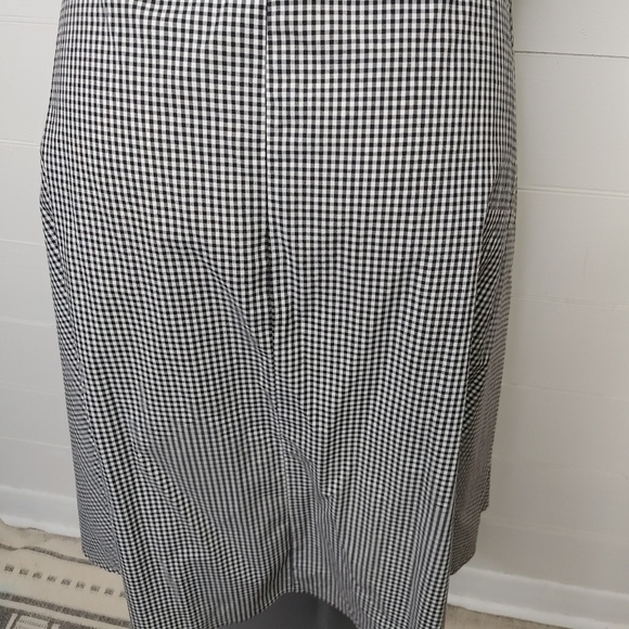 Vintage Y2K Guess Gingham Halter Fit & Flare Dress Size L - Picture 8 of 14
